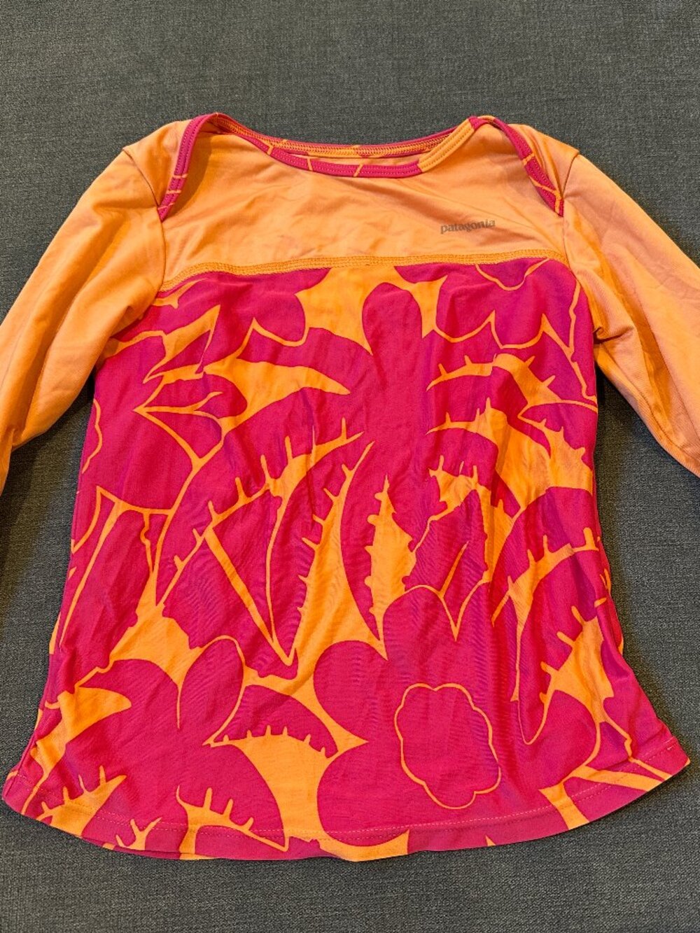 Patagonia Kids Long Sleeved Rashguard